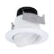 Halo Halo LA4 Series Matte Warm White 4 in. W LED Adjustable Retrofit Kit 8.6 W LA4069271EWH-CA - alternate 1